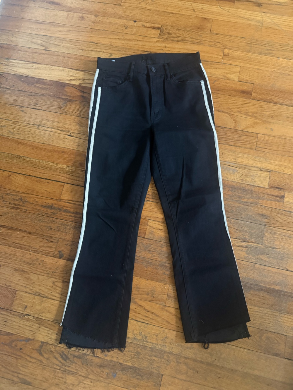 MOTHER insider step crop Frey